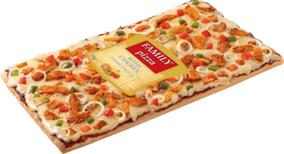 Saldēta pica FAMILY, ar vistu, 1kg
