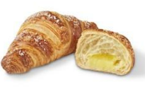 Saldēts sviesta kruasāns ar vārītā krēma pildījumu, 100g x 50gab