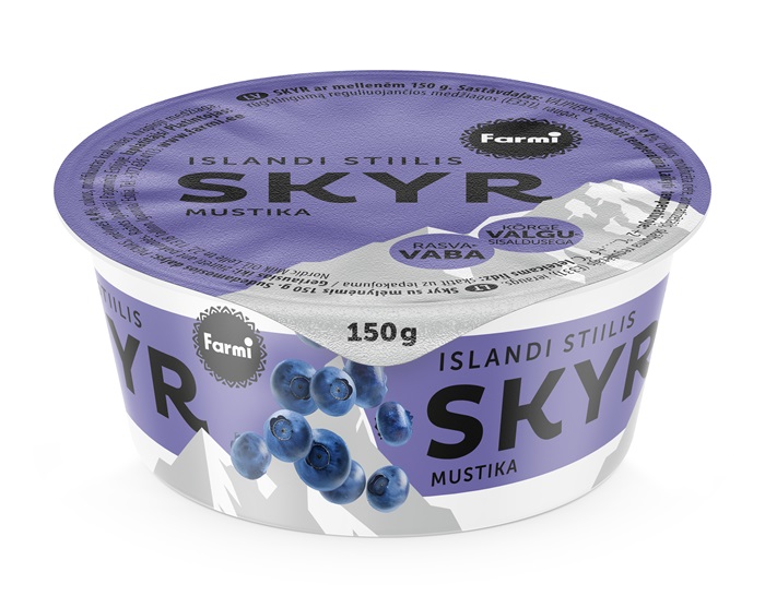 48H Jogurts FARMI SKYR, melleņu, 150g