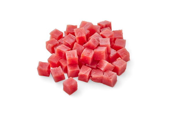 Dzeltenspuru tunzivs gabaliņi AMACORE Poke, saldēti, bez ādas, bez asakām, vakuumā, 500g