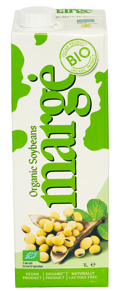 Organiskais sojas dzēriens MARGE, 1 l
