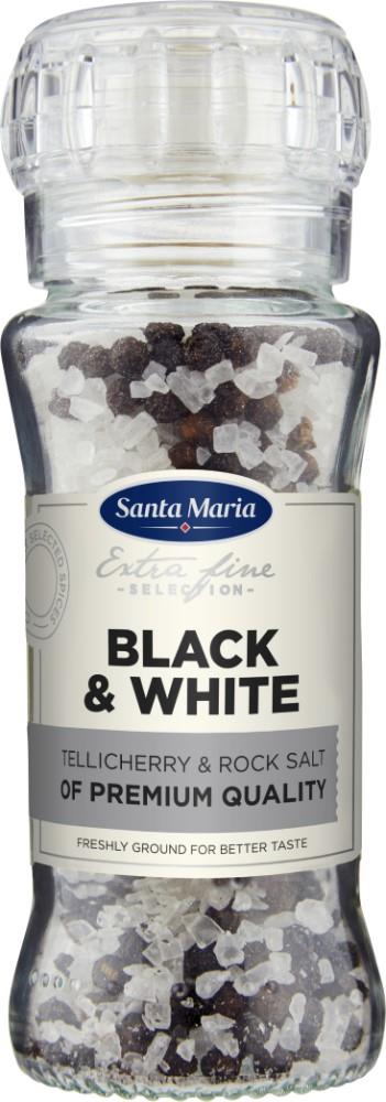 Melnie pipari un akmens sāls 110g, 2678 Santa Maria