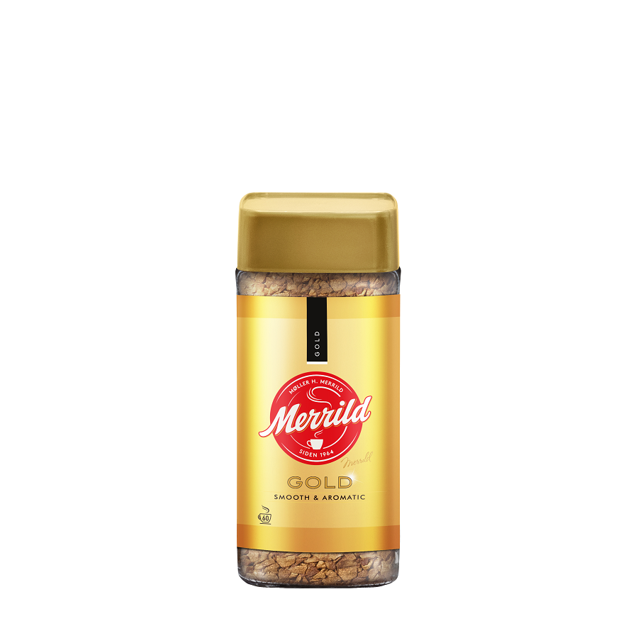 Šķīstošā kafija  MERRILD GOLD, 100g