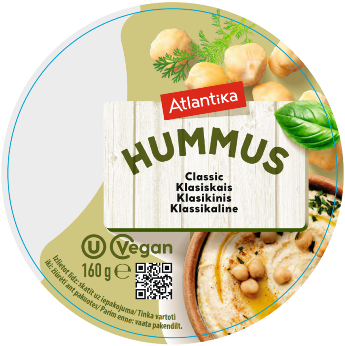Humoss ATLANTIKA, klasiskais, 160g
