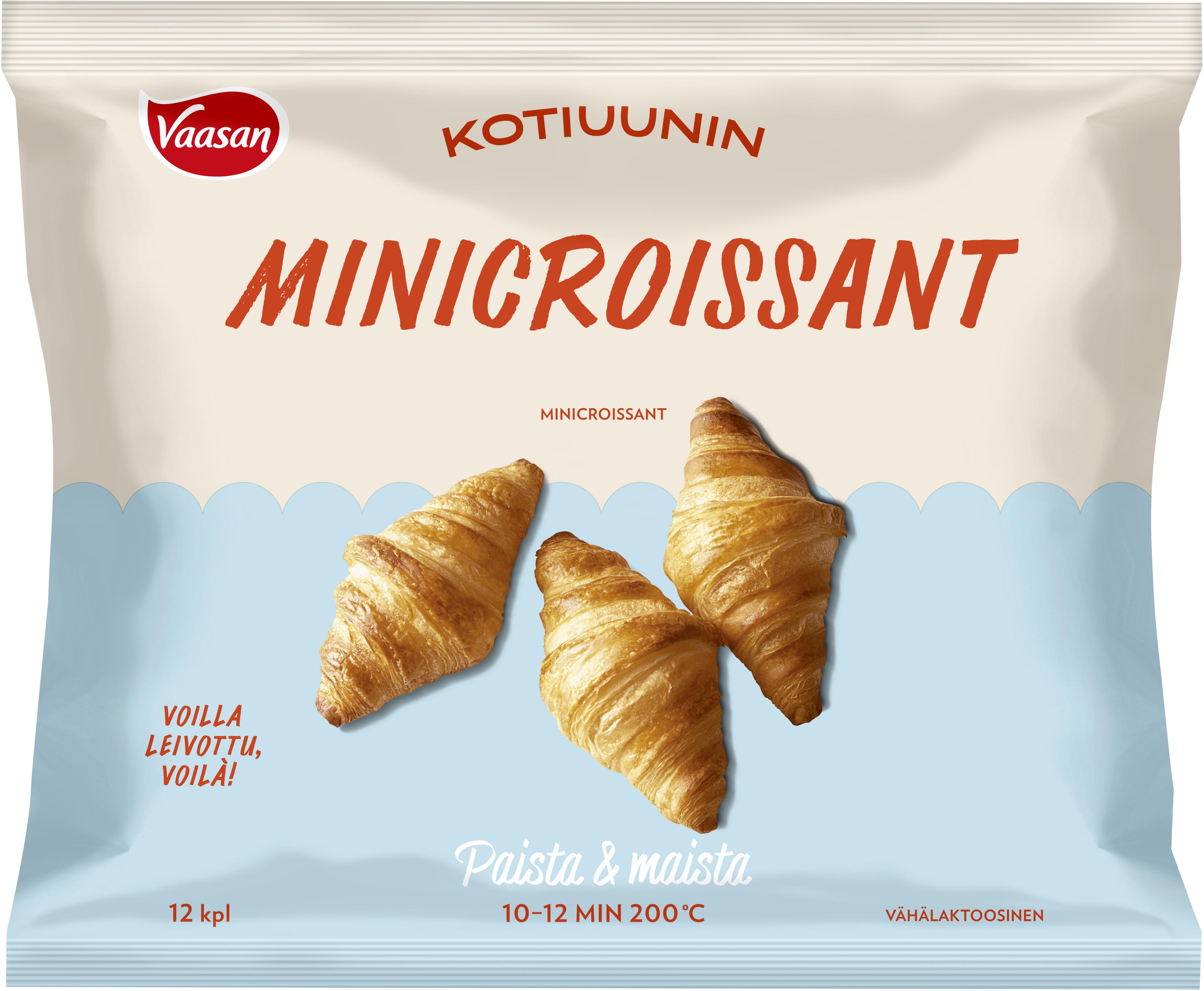 Saldēti Mazie sviesta kruasāni 12 x  30g, Schulstad, Lantmannen