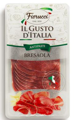 Sālīts liellopa šķiņķis FIORUCCI Bresaola, sagriezts, 70g