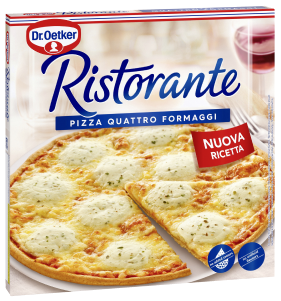 Dr.Oetker Ātri sasaldēta pica Ristorante četru sieru 340g