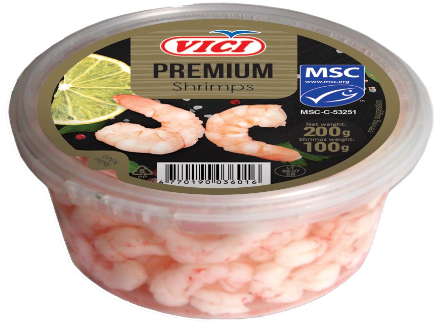 Garneles sālījumā VICI, 200 g