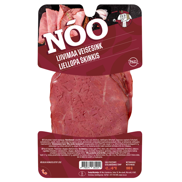 Liellopu šķiņķis Special NOO CEPEŠKUNGS, 100g