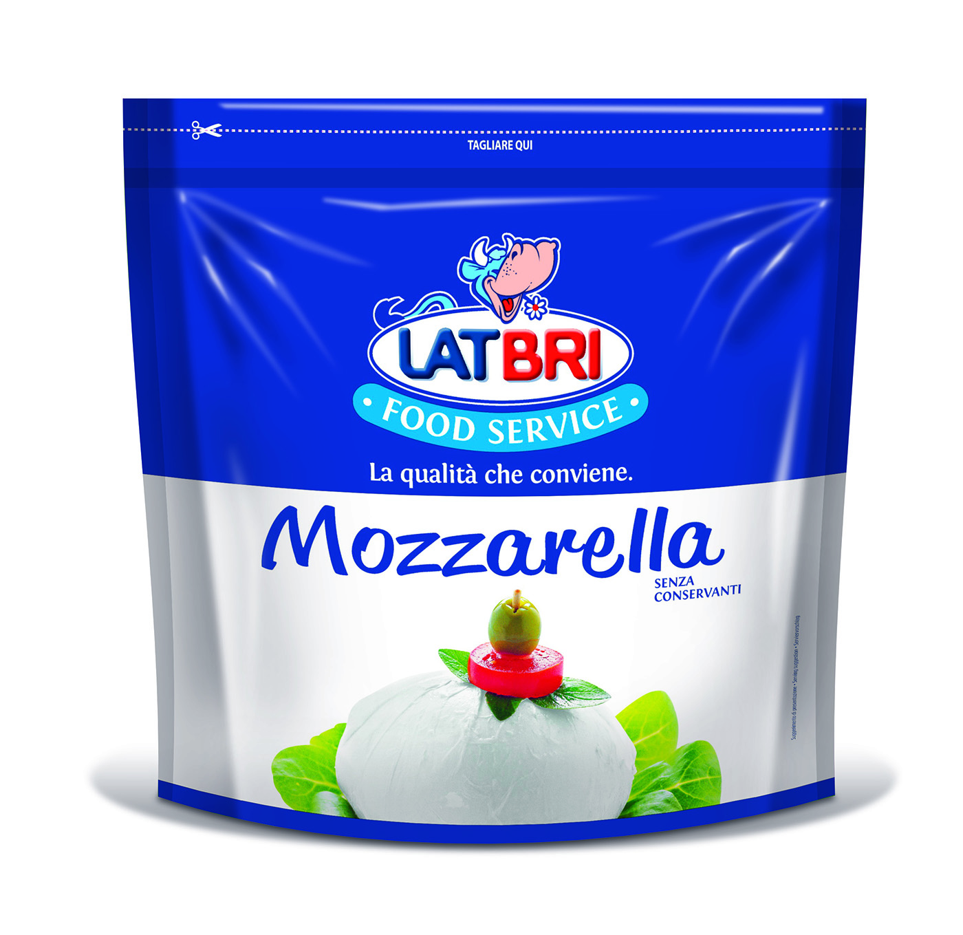 Siers Mozzarella mini  bumbas( 8.5gr) LAT BRIE , 1kg