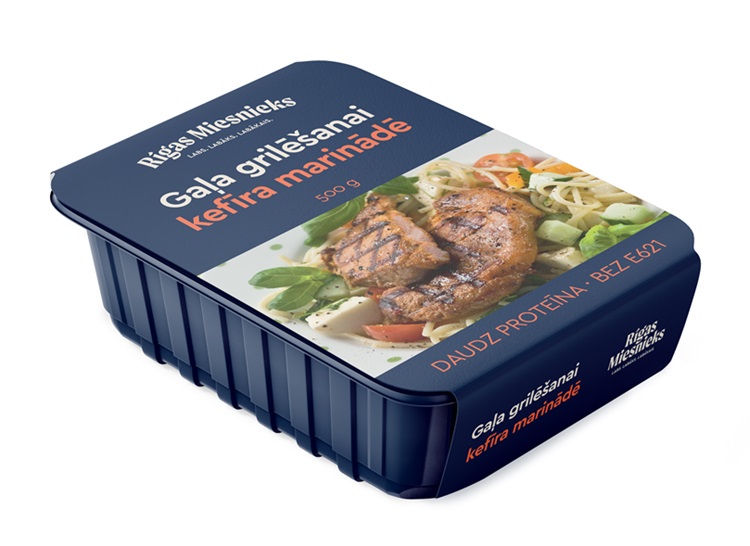 Gaļa grilēšanai RĪGAS MIESNIEKS, kefīra marinādē, 500g