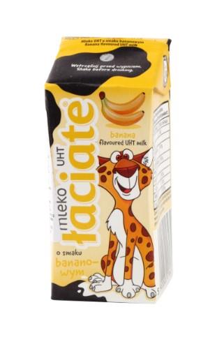 Piens LACIATE ar banānu garšu, 1,5%, UHT, 200 ml