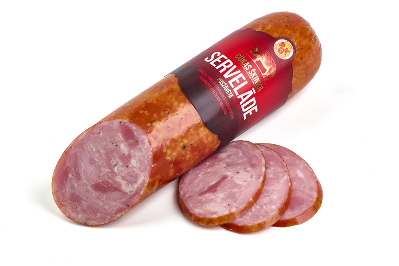 Cūkas šķiņķa servelāde RGK, pusžāvēta, vakuumā, ~1kg