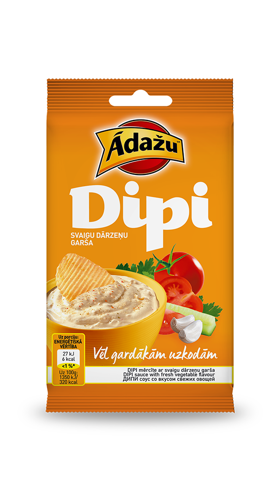 DIPI mērcīte Dārzeņu,14g
