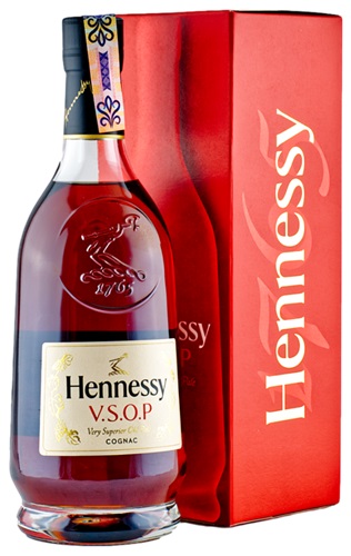 Konjaks HENNESSY V.S.O.P., Very Superior Old Pale, kastē, 40%, 0.5l