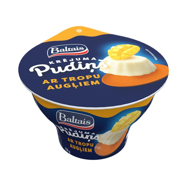 Krējuma pudiņš BALTAIS Tropu augļu, 150g