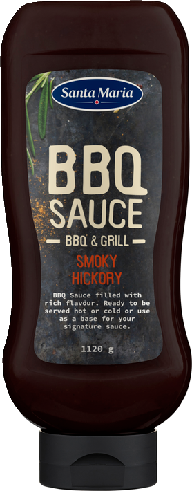 BBQ mērce ar dūmu aromātu 1120g, Santa Maria