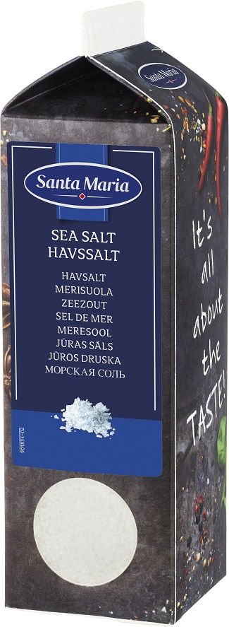 Jūras sāls 1010 g, Santa Maria, Tetrapaka