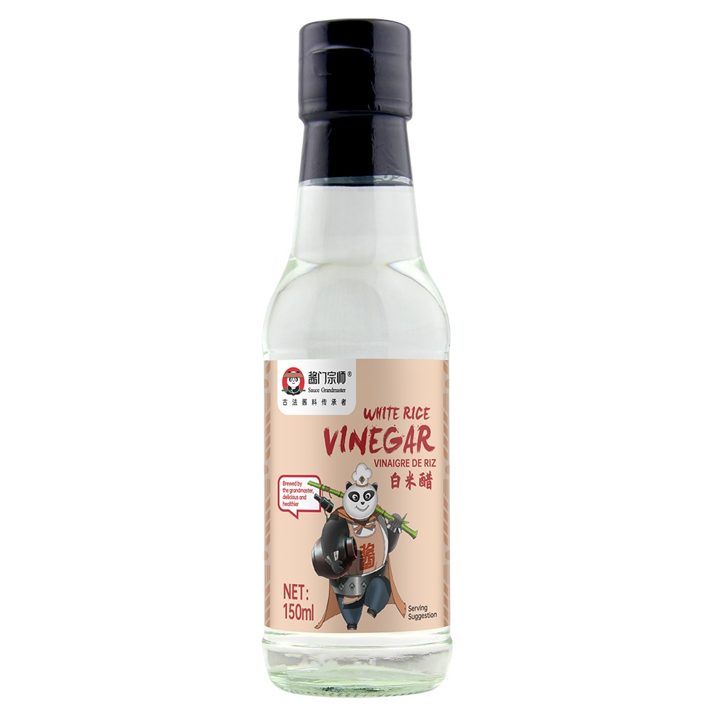 Baltais rīsu etiķis GRANDMASTER, 150ml
