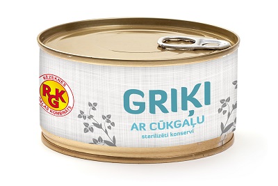 Griķi ar cūkgaļu, sterilizēti konservi, 325g