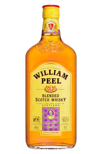 Viskijs WILLIAM PEEL Finest Scotch, 40%, 0.7l