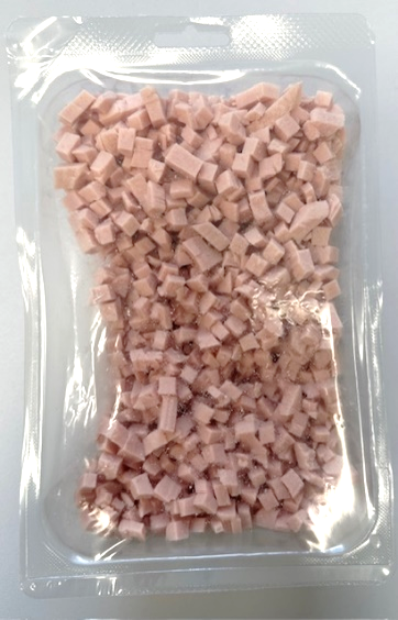 Vārītas desas kubiņi BIOVELA, 300 g