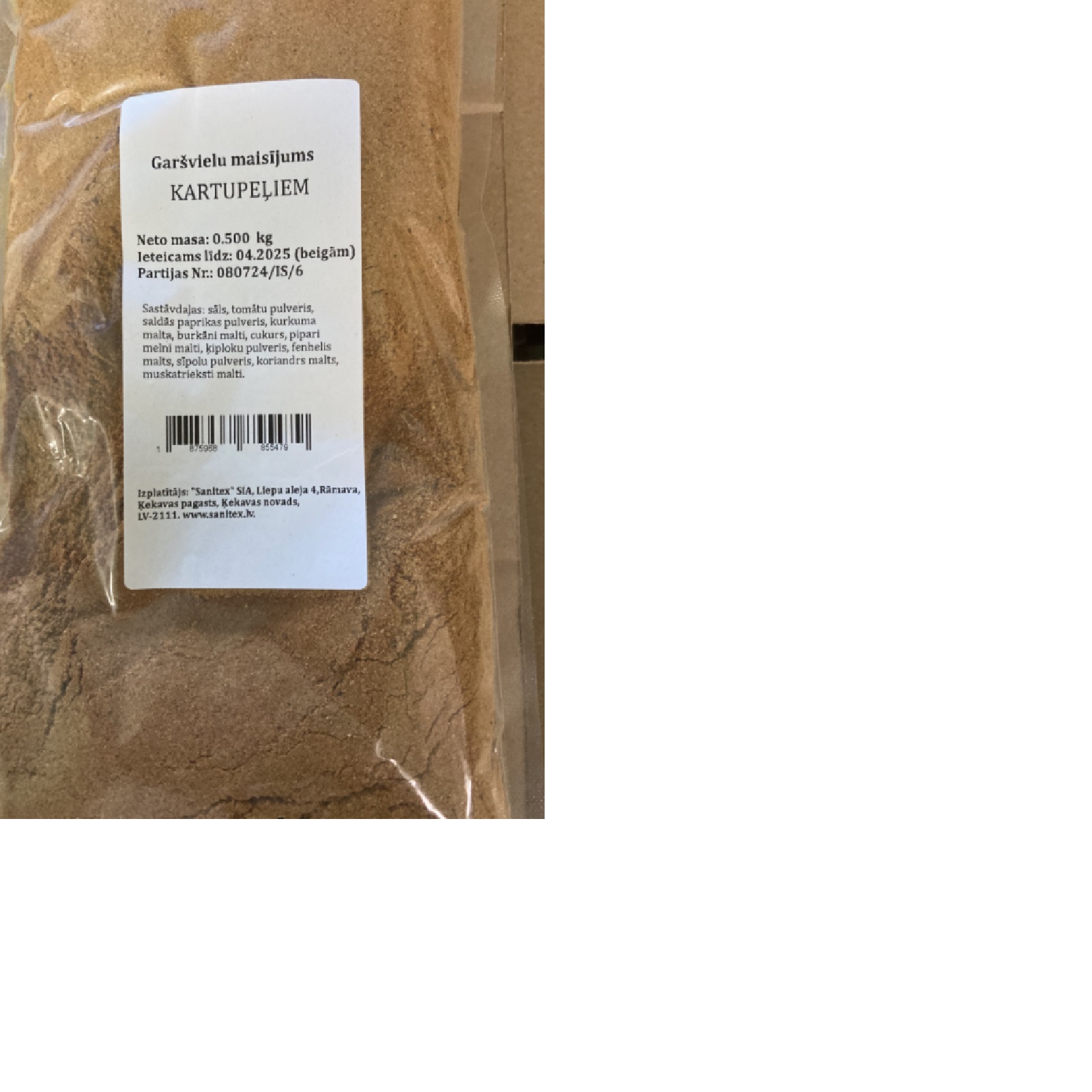 Garšvielu maisījums kartupeļiem, 500g