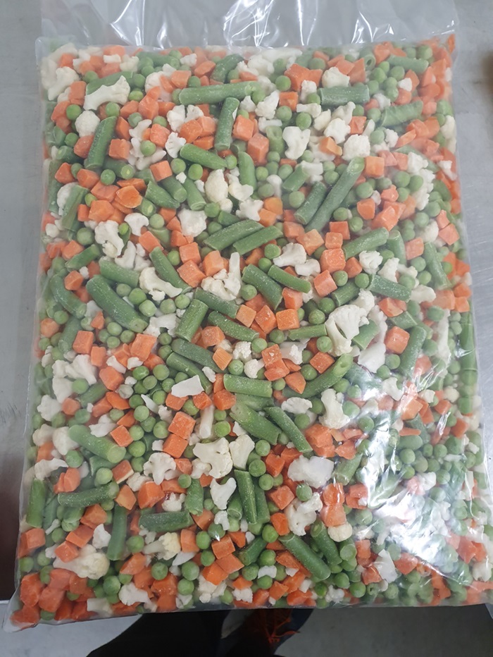 Saldēts dārzeņu maisījums VASARA, 2,5 kg IQF