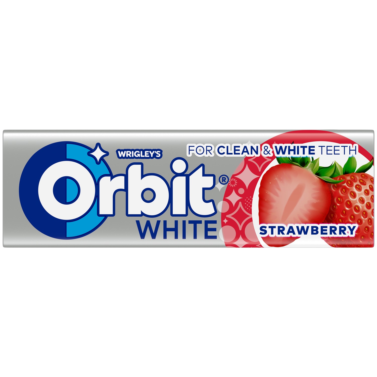 ORBIT White Strawberry Stickpack 10 gab.