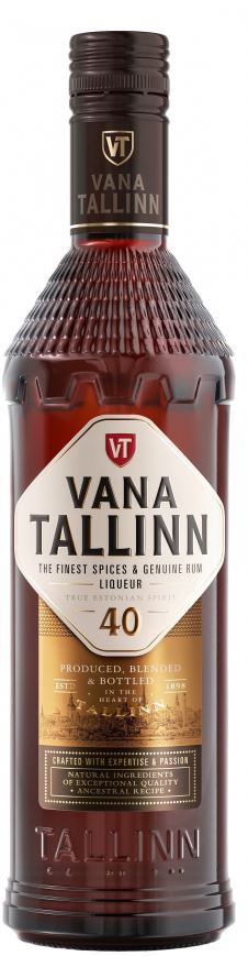 VANA TALLINN liqueur 40% 40 ml, R16/110454/19, PET | ePromo VANA TALLINN liqueur 40% 40 ml, R16/110454/19, PET | ePromo