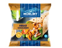 Saldēts vistas kebaba gaļa MORLINY, šķēlēs, 450g