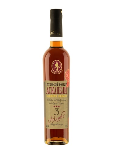 Brendijs ASKANELI 3 Y.O., 40%, 0.5l
