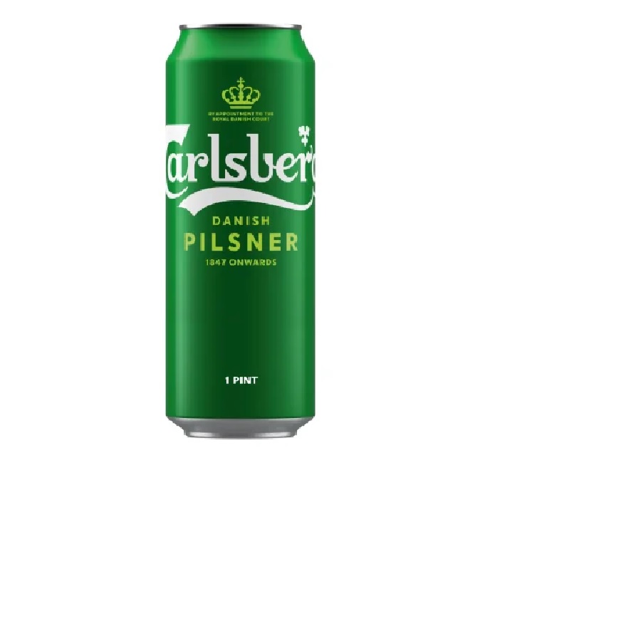 Alus CARLSBERG, 5%, bundžā, 0.568l (DEP)