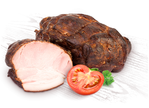 Šķiņķis Melnais Barons ( karsti kūpināts), ~1kg