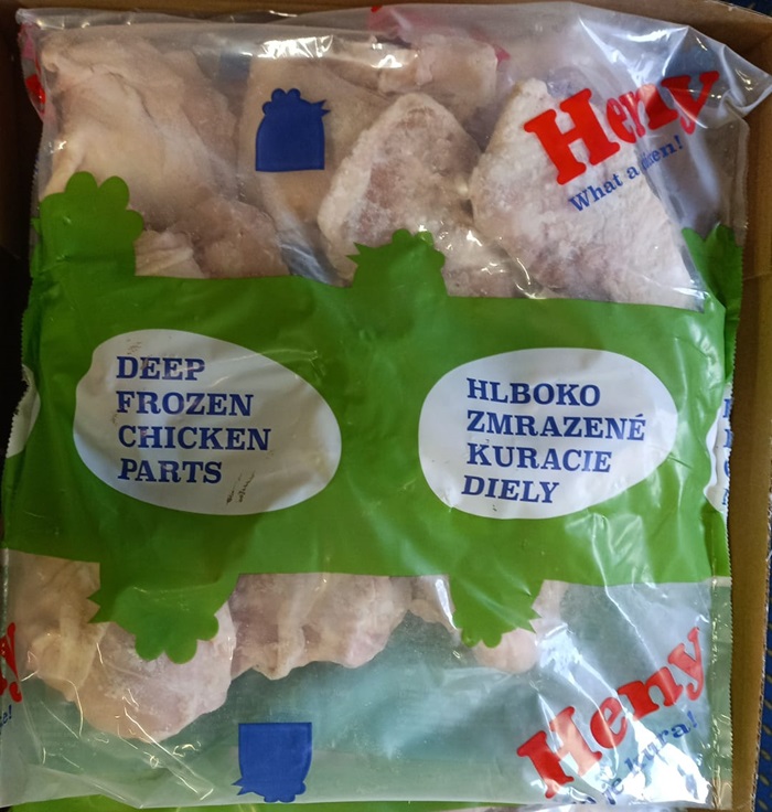 Saldētie cāļa šķiņķi HENY, bez mugurkaula, IQF A kategorija, 2.5kg