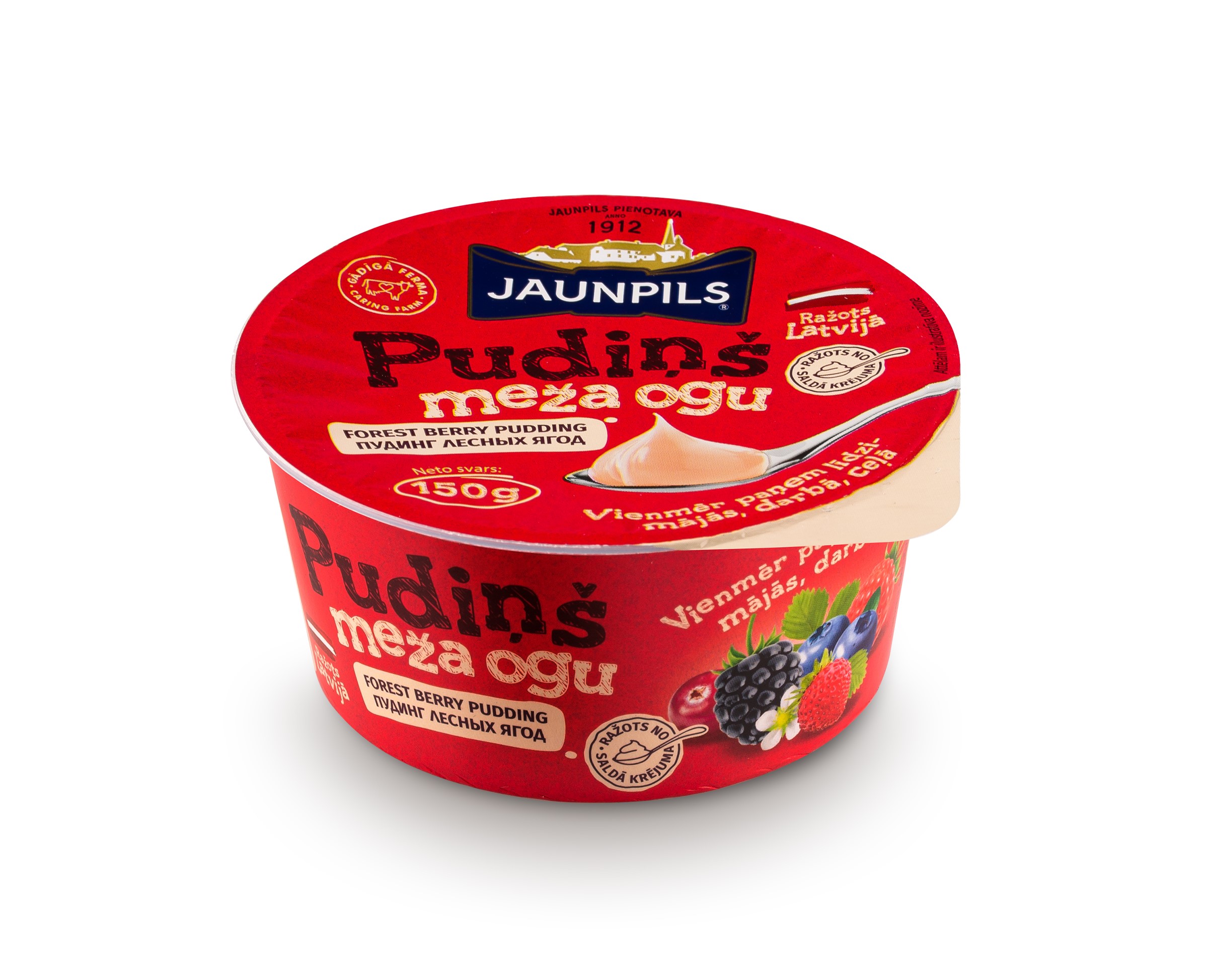 Pudiņš ar Meža ogu garšu JAUNPILS, 150g