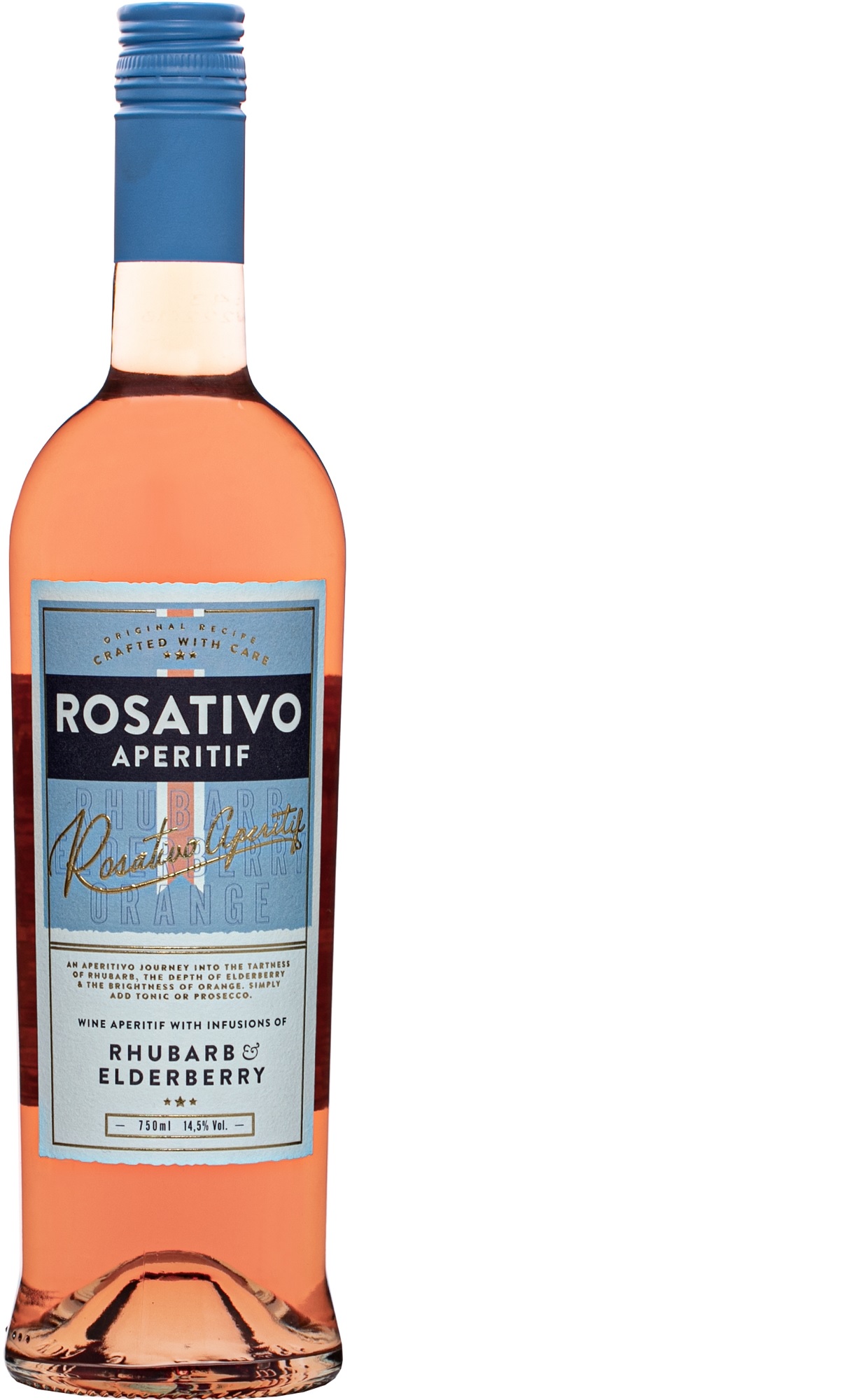 Aperitīvs ROSATIVO Rhubarb Elderberry, 14,5%, 0.75l