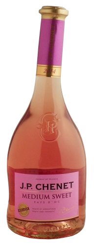 Rozā vīns J.P.CHENET Moelleux Rose, pussalds, 11,5%, 0.75l