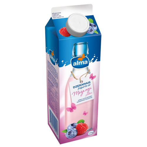 Dzeramais jogurts ALMA ar meža ogu garšu, 900 g