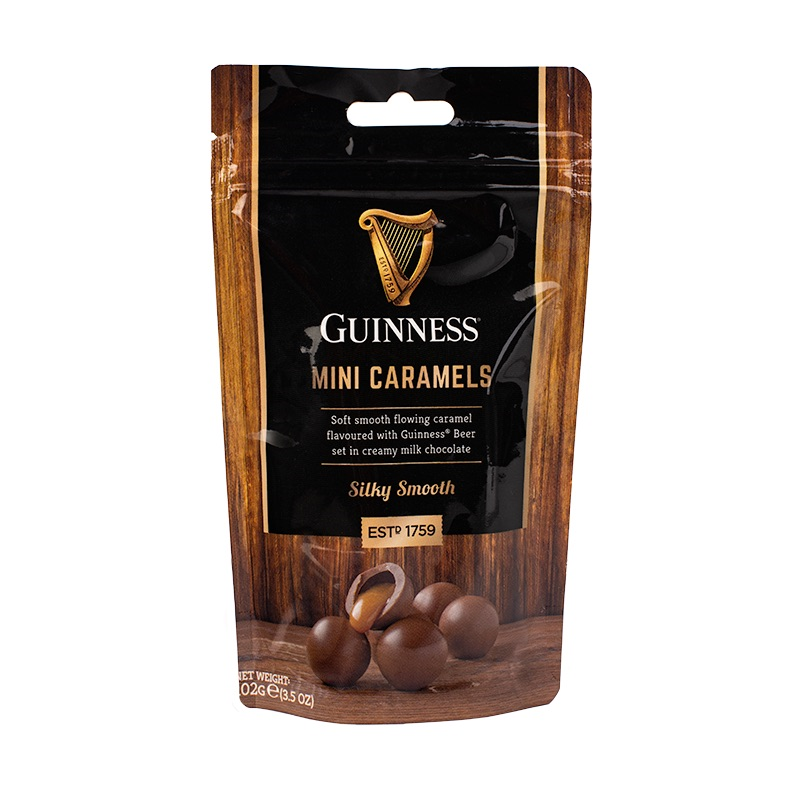 Šokolādes konfektes GUINNESS, ar karameli un alu, 102g