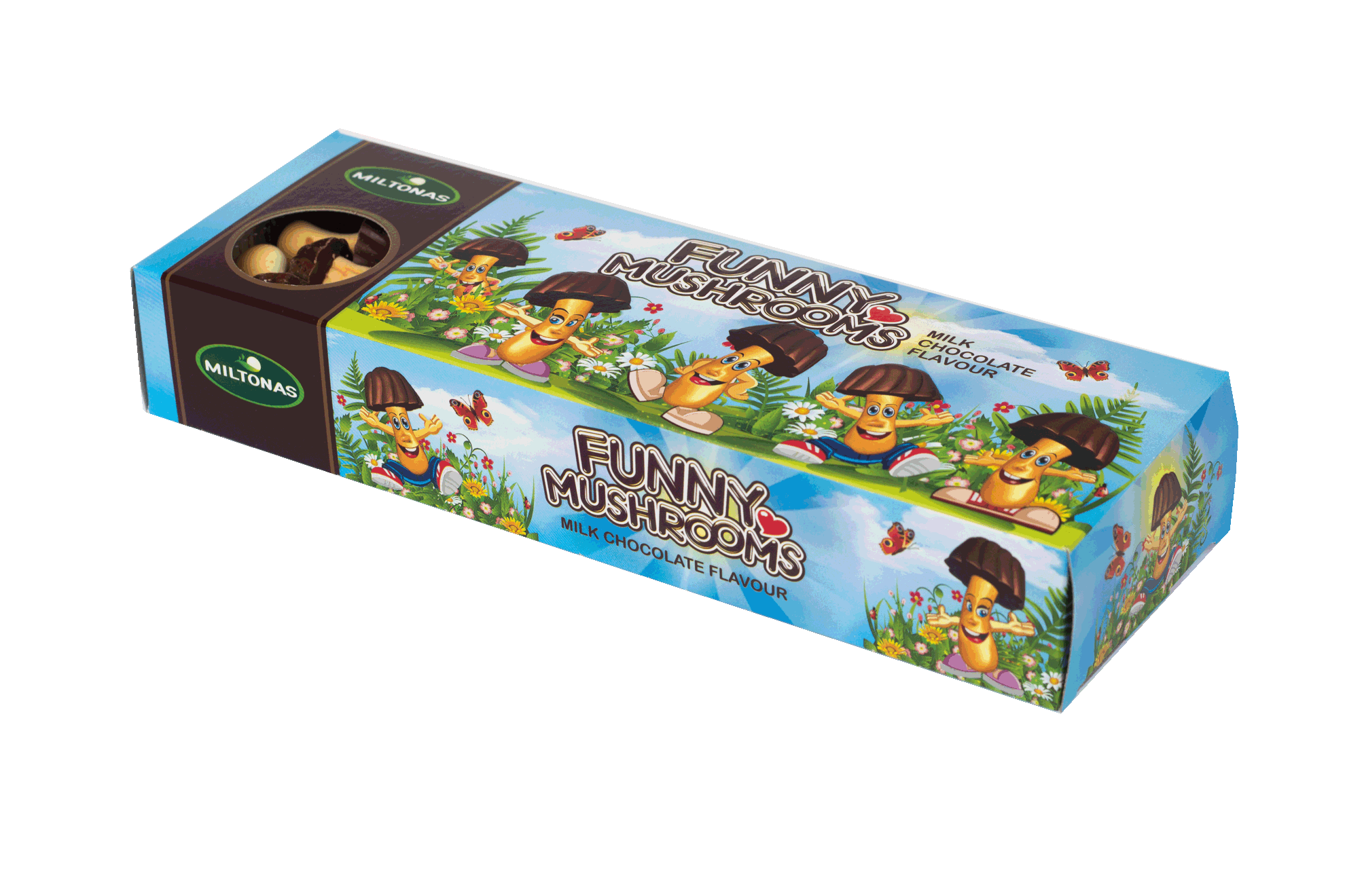 Jautrie sēņuki MILTONAS, 170g