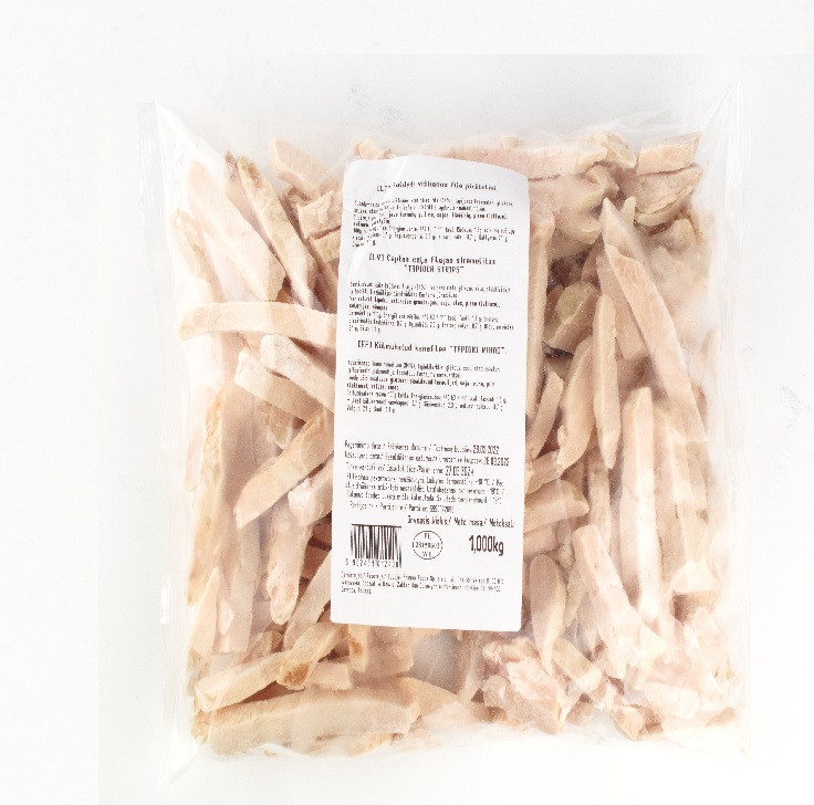 Saldētas vistu strēmelītes MORLINY, ceptas, 1kg